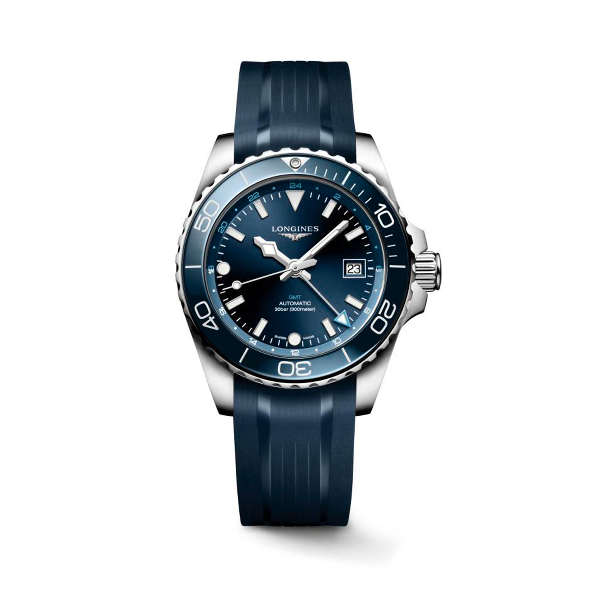 Longines HydroConquest Automatic GMT 41 mm Stainless Steel Maison Birks